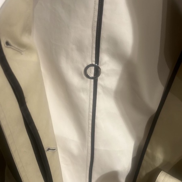 NWT 2nd day Scandinavian Classic Tan Trench Coat - Picture 2 of 9